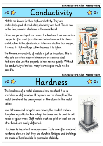 Metal Formation - Flashcards | Chemistry | Processes & Types of Metals ...