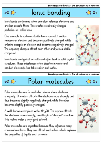 Molecule - Flashcards | Chemistry | Structure, Bonding & Properties ...