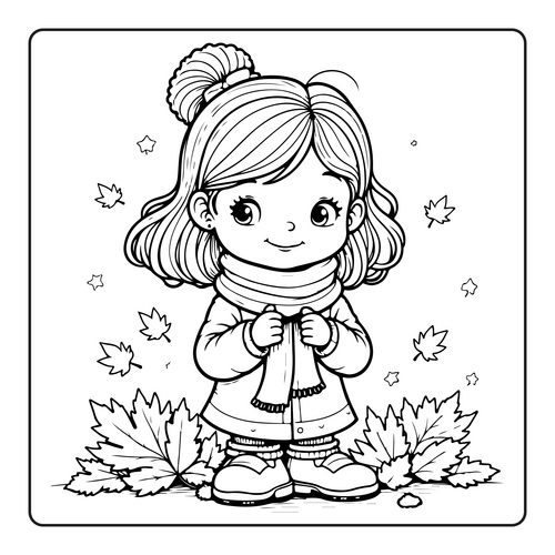 Cozy Autumn Coloring Book | 100 Large Print Autumn Designs | Stress ...