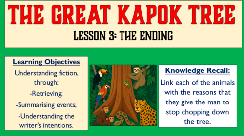 The Great Kapok Tree - The Ending!