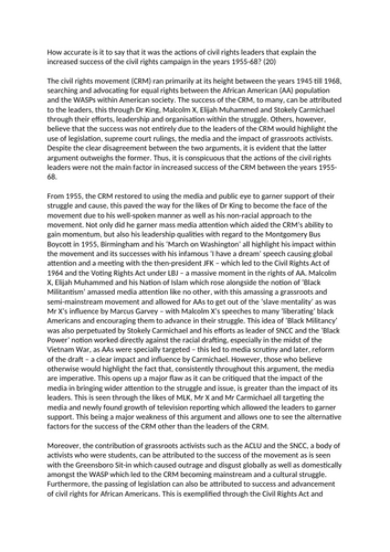 Edexcel A-Level History Paper 1 Essays - In search of the American ...