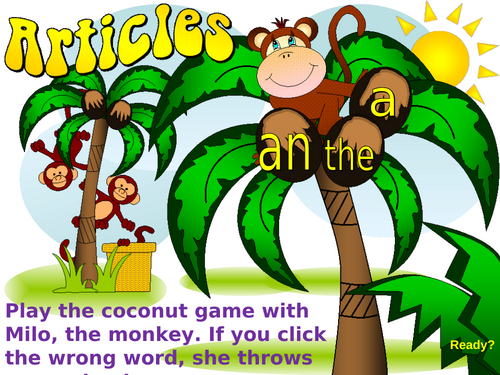 Grammar - Articles