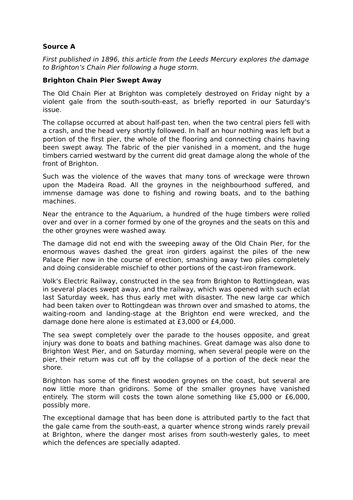 AQA-style English Language Paper 2 WEATHER