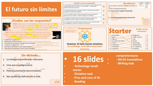 2026 Spanish AQA GCSE Module 8.6 - El futuro sin límites