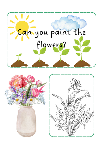 Growing / Plants - Flower Painting