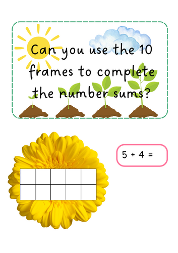 Growing / Plants - Flower 10 frame sums