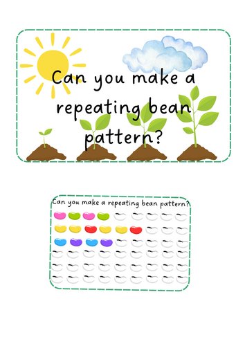 Growing / Plants - Bean patterns