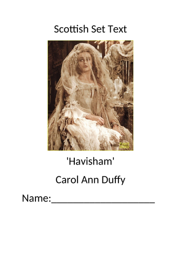 carol-ann-duffy-havisham-resources-for-n5-higher-english-scottish-set