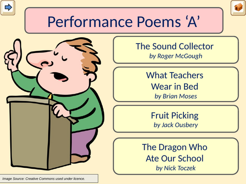 Performance Poems Examples | Teaching Resources