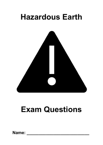 Edexcel B Geography Hazardous Earth Exam Questions Booklet