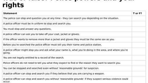 Edexcel Citizenship Theme C Scheme of Learning