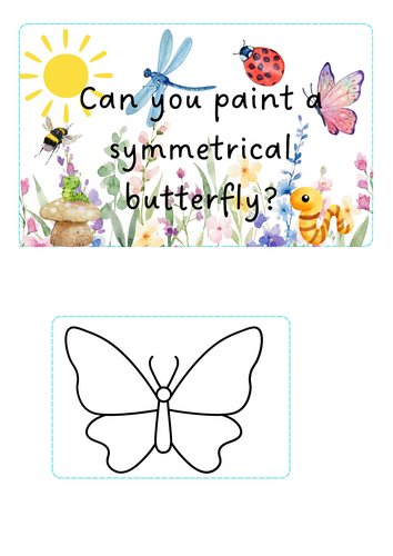 Minibeasts - Butterfly symmetry