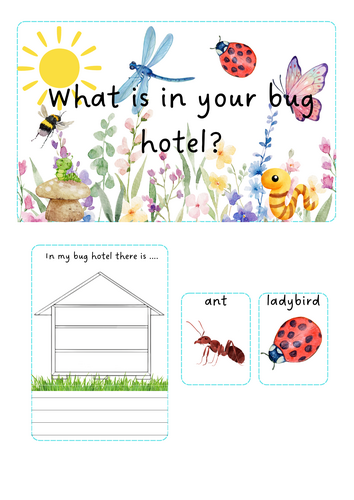 Minibeasts - Bug hotel design