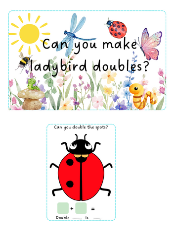 Minibeasts - Ladybird doubles
