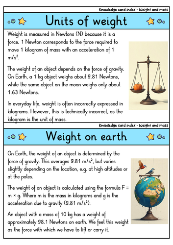 Weight and Mass | Physics | Gravitational Force & Matter Measurement ...