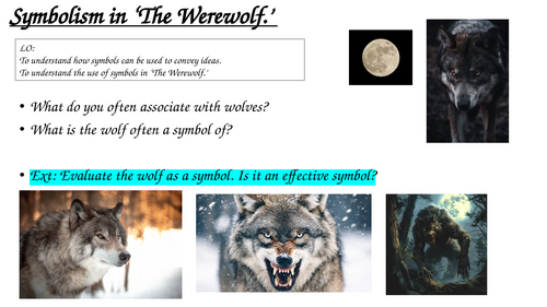 Symbolism in the Werewolf by Angela Carter