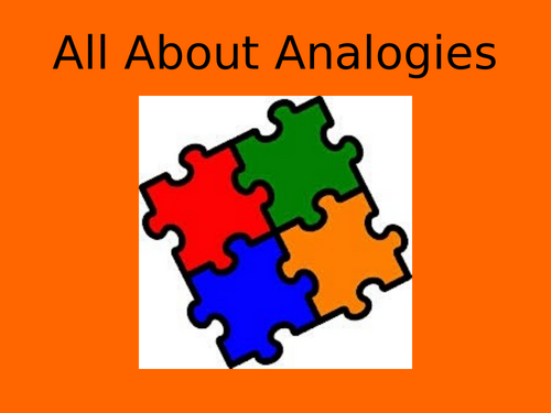 Analogy PowerPoint Lesson