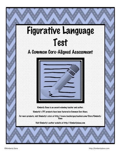 Figurative Language Assessment Test