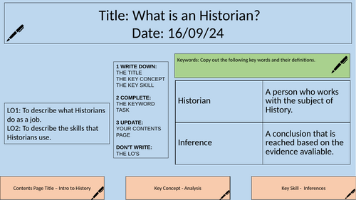 What is History lesson