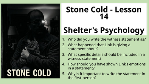 Stone Cold - Shelter's Psychology