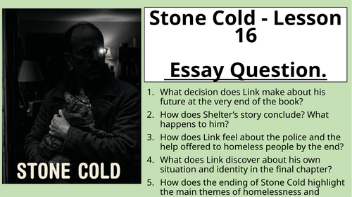 Stone Cold - Essay Question & Writing