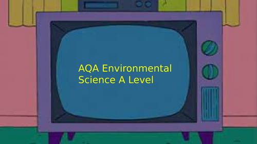 AQA A Level Environmental Science - Atmosphere