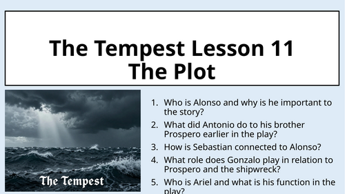 The Tempest - Act 2 Scene 1 - Antonio & Sebastian - Their Plot