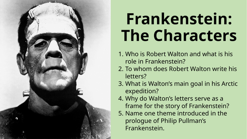 Frankenstein (Play) - The Characters