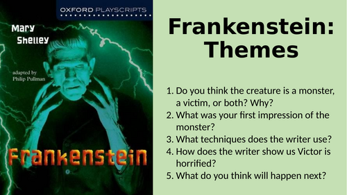 Frankenstein (Play) - Themes