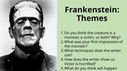 Frankenstein (Play) - Themes