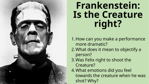 Frankenstein (Play) - Does The Creature Deserve a Mate?