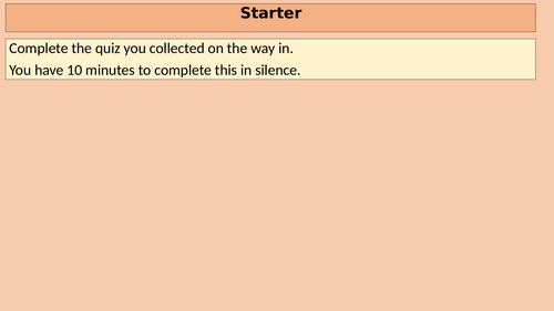 AQA C1 GCSE Revision