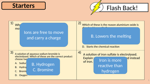 AQA C4 GCSE Revision