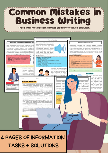 Common Mistakes in Business Writing: Tone & Clarity