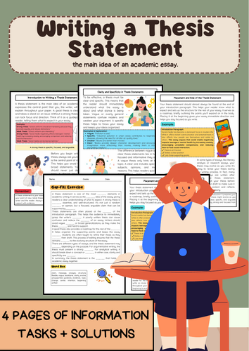 Thesis Statement Writing: Structure, Focus, Clarity