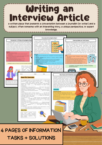 Writing an Interview Article: Structure, Voice, Style
