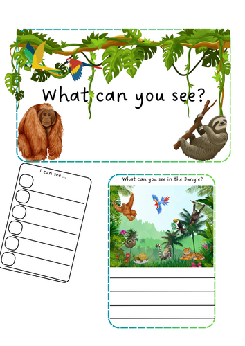 Jungle Animals - I can see