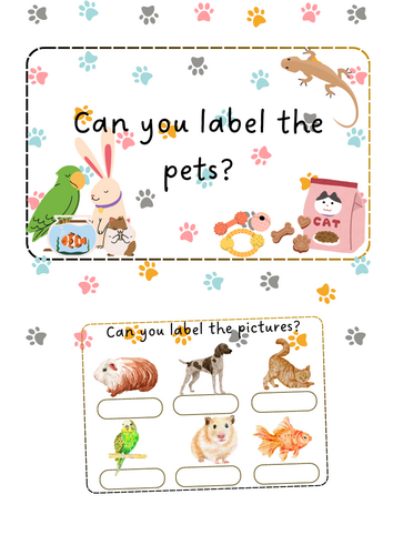 Pets - Labeling