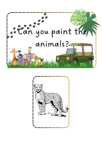 Animals - painting