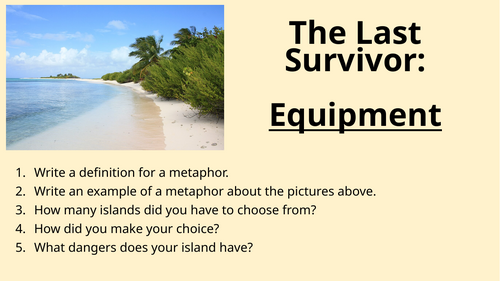 Non Fiction - Survival - Equipment