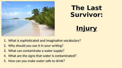 Non Fiction - Survival - Injury