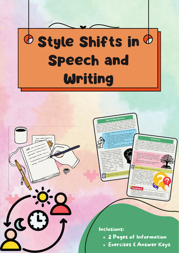 Style Shifts: Formal and Informal Language Use