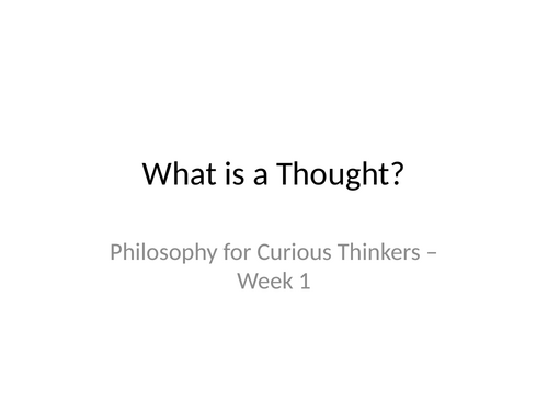 Philosophy KS2