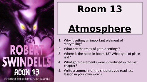 Room 13 - Atmosphere: Chapter 6 and 7