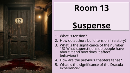 Room 13 - Suspense: Chapter 9 and 10