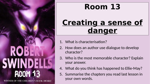 Room 13 - Danger: Chapter 14 and 15