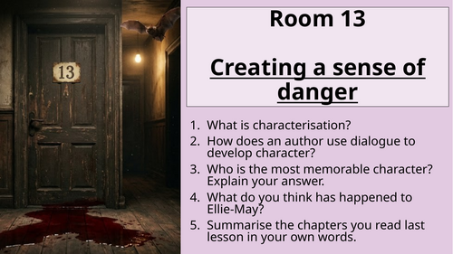 Room 13 - Danger: Chapter 14 and 15