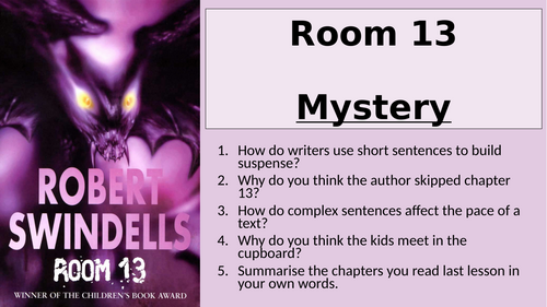 Room 13 - Mystery: Chapter 16 and 17