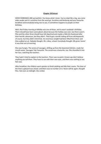 Room 13 - Resolution: Chapter 28