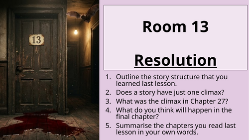 Room 13 - Resolution: Chapter 28